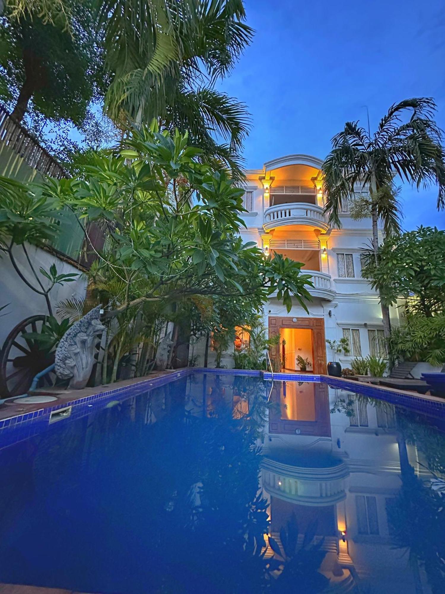 Villa Um Theara, Siem Reap Bagian luar foto